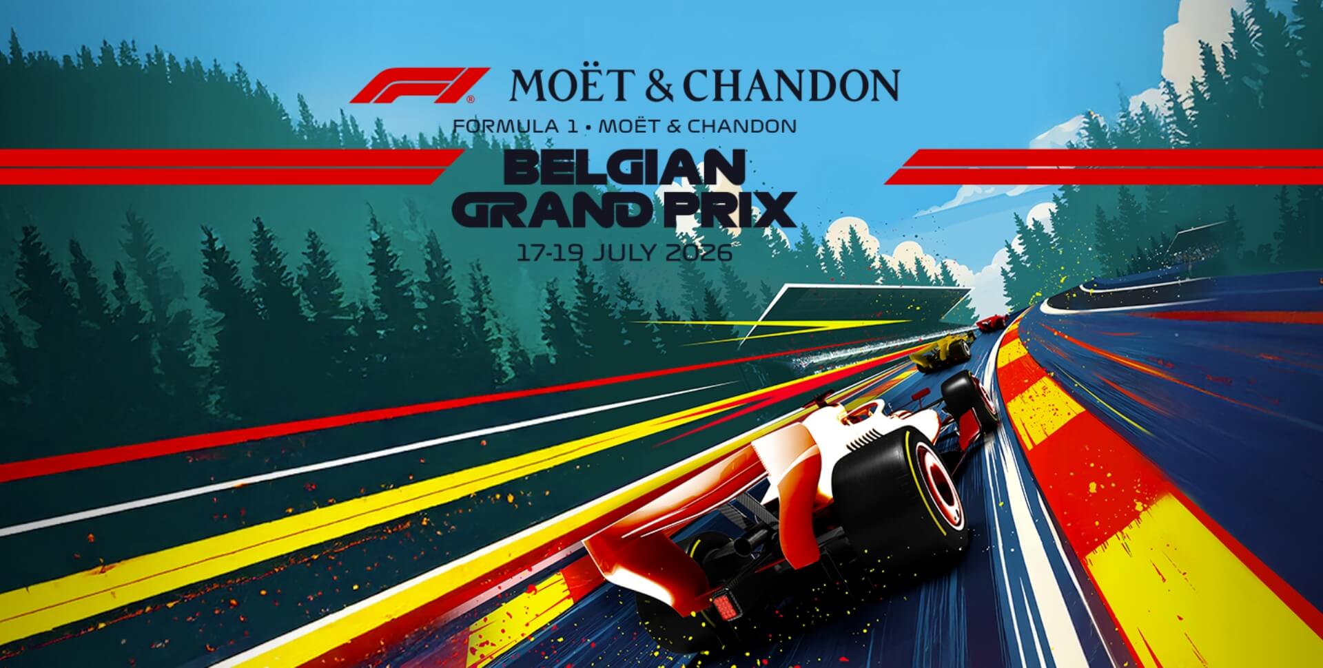 Grand Prix de Belgique F1 - 17 au 19 juillet 2026 - Spa-Francorchamps
